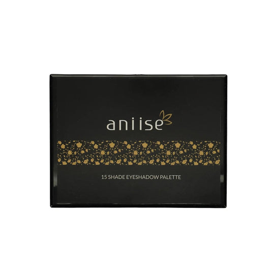 15 Shade Powdered Eyeshadow Palette - Flawless Glow